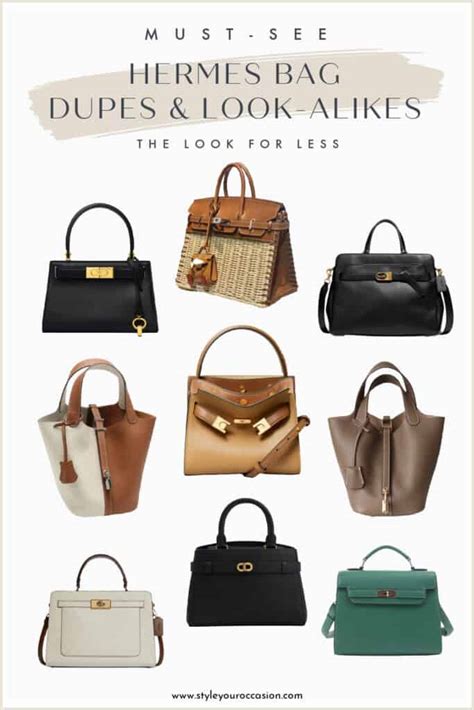 hermes dupe birkin|hermes birkin bag look alike.